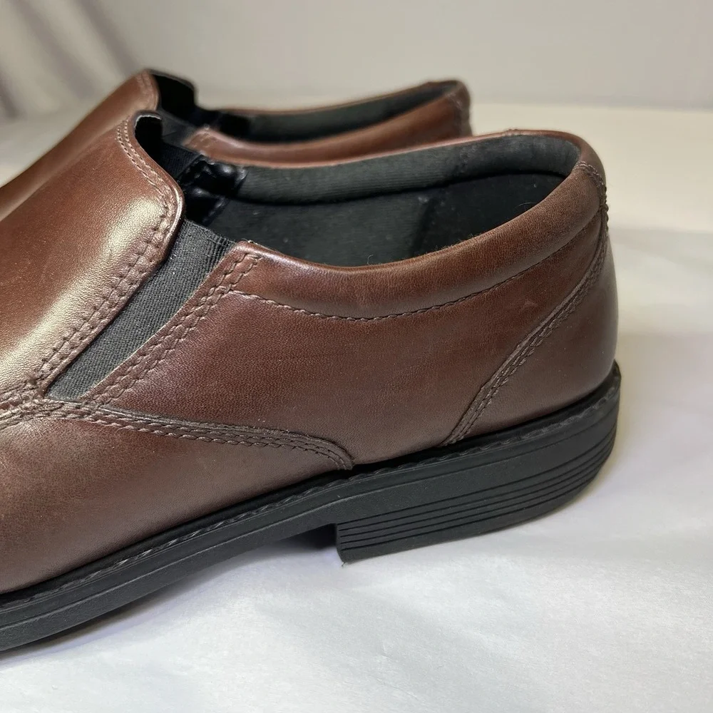 Bostonian Men's Bolton Free Oxford Flexlite Comfort Slip On Brown‎ 10.5 Hommes